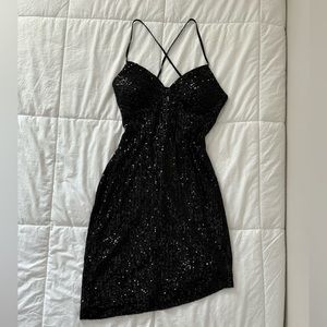 B smart backless dress never worn before.
